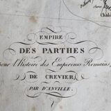 Map of the Parthian Empire from the Atlas of the History of the Emperors of 1819, 48 x 34 cm