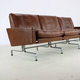 Top design three seater sofa by Poul Kjearholm PK31/3 for EKC