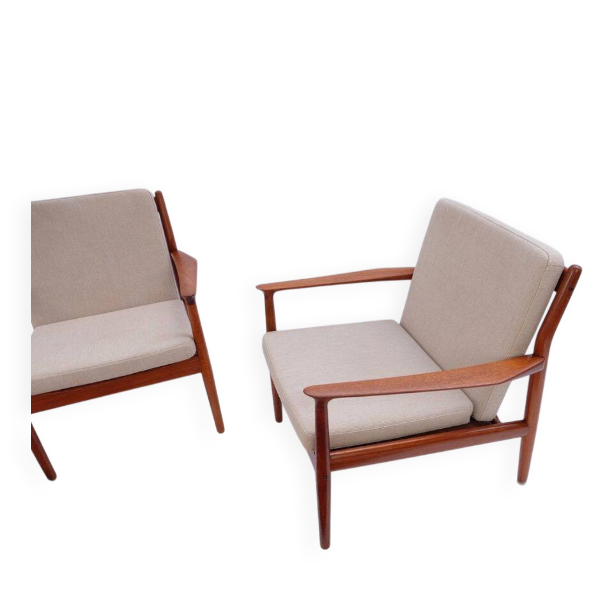 Easy Chair Svend Aage Eriksen in teak, 1960s-70s.