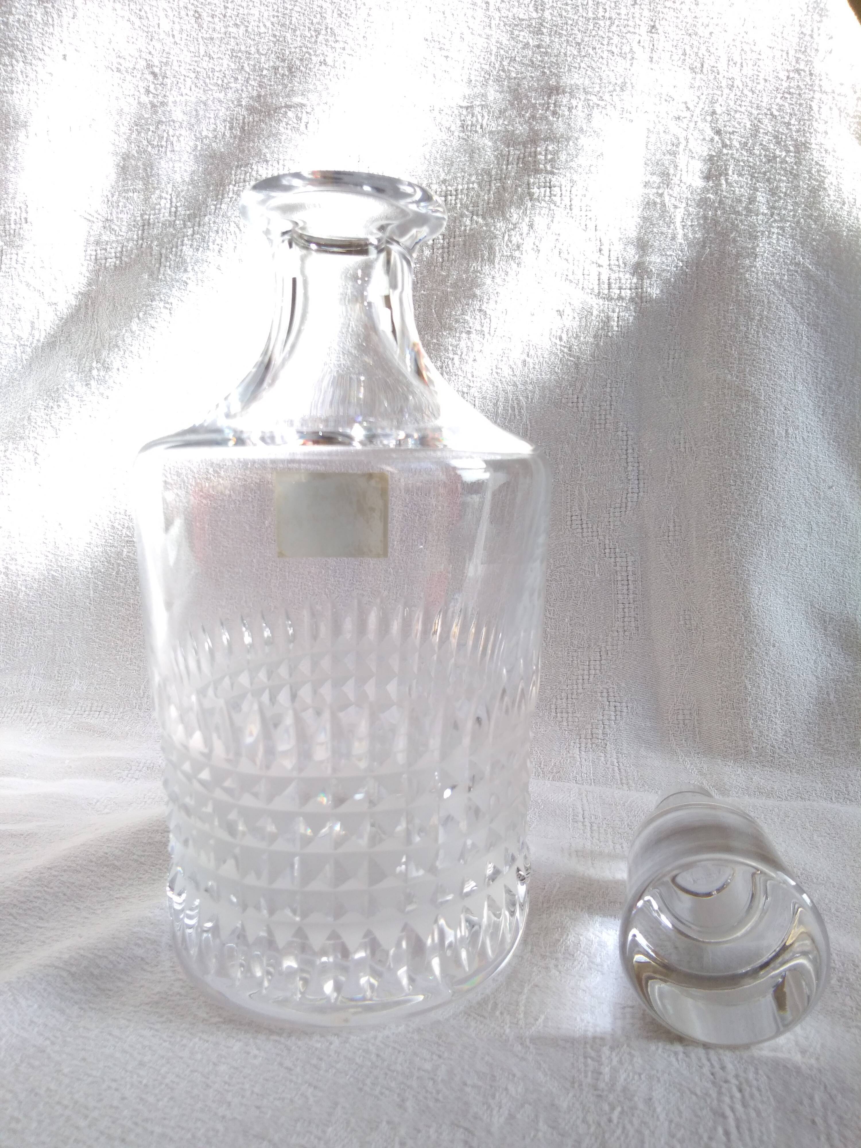 Crystal whisky decanter Royales De Champagne