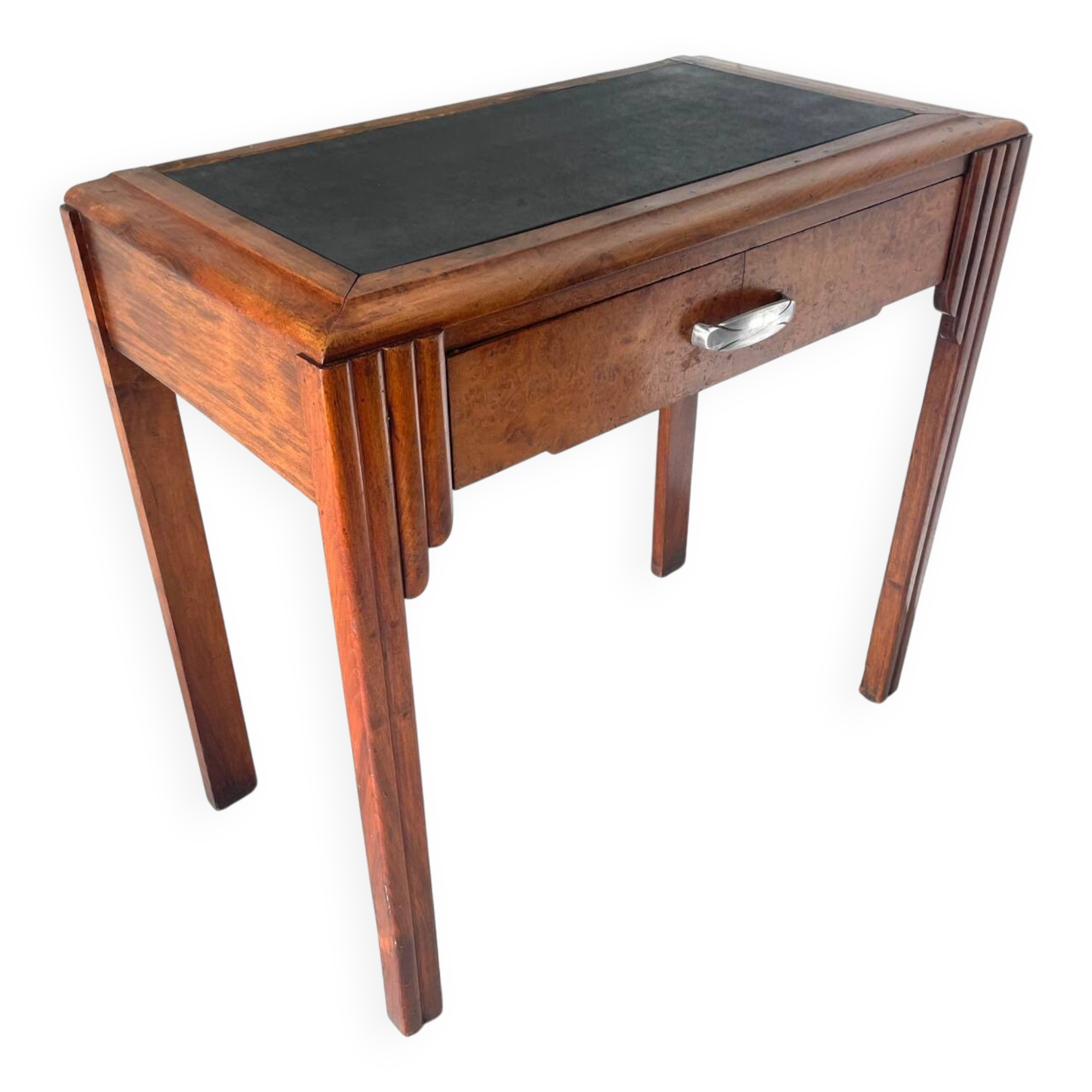 Small Art Deco walnut desk 1925