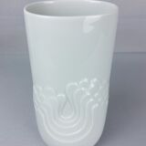 Thomas vintage porcelain white vase 1970