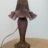 Lampe tulipe pâte de verre