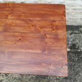 Farm table with drawer