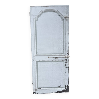 old painted oak communication door