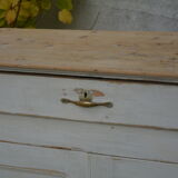 Old white parisian style buffet