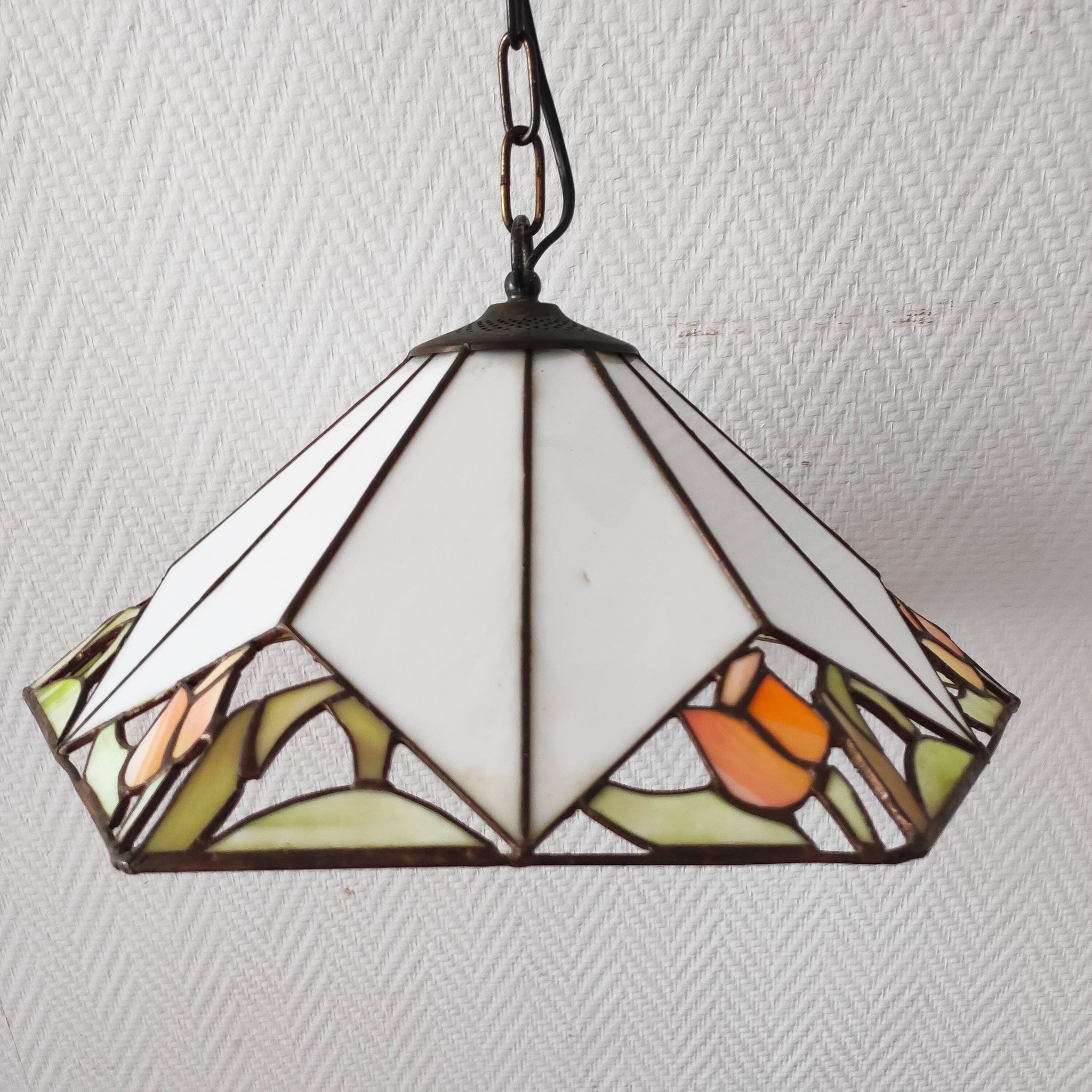 Pair of vintage pendant lights