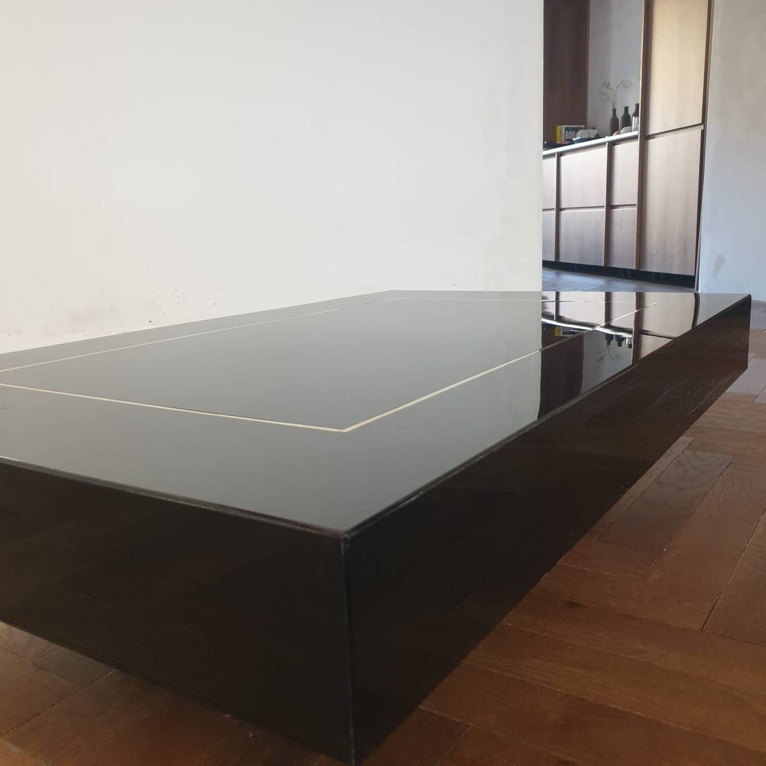 Ligne Roset lacquered coffee table vintage 70s/80s