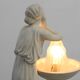 Art Deco Vichy Advertising Lamp in Plaster, Belgium 1930s
