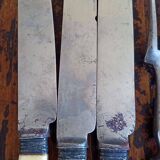 Thornhill London - 4 knives + 8 forks - Victorian period 19th century
