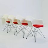 4 x DAR armchairs by Charles & Ray Eames for Vitra