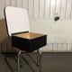 Lot chairs + blue formica stool