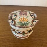 Old earthenware mustard maker grey poupon dijon