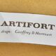 Swivel armchair and footrest FS588 by Geoffrey Harcourt for Artifort