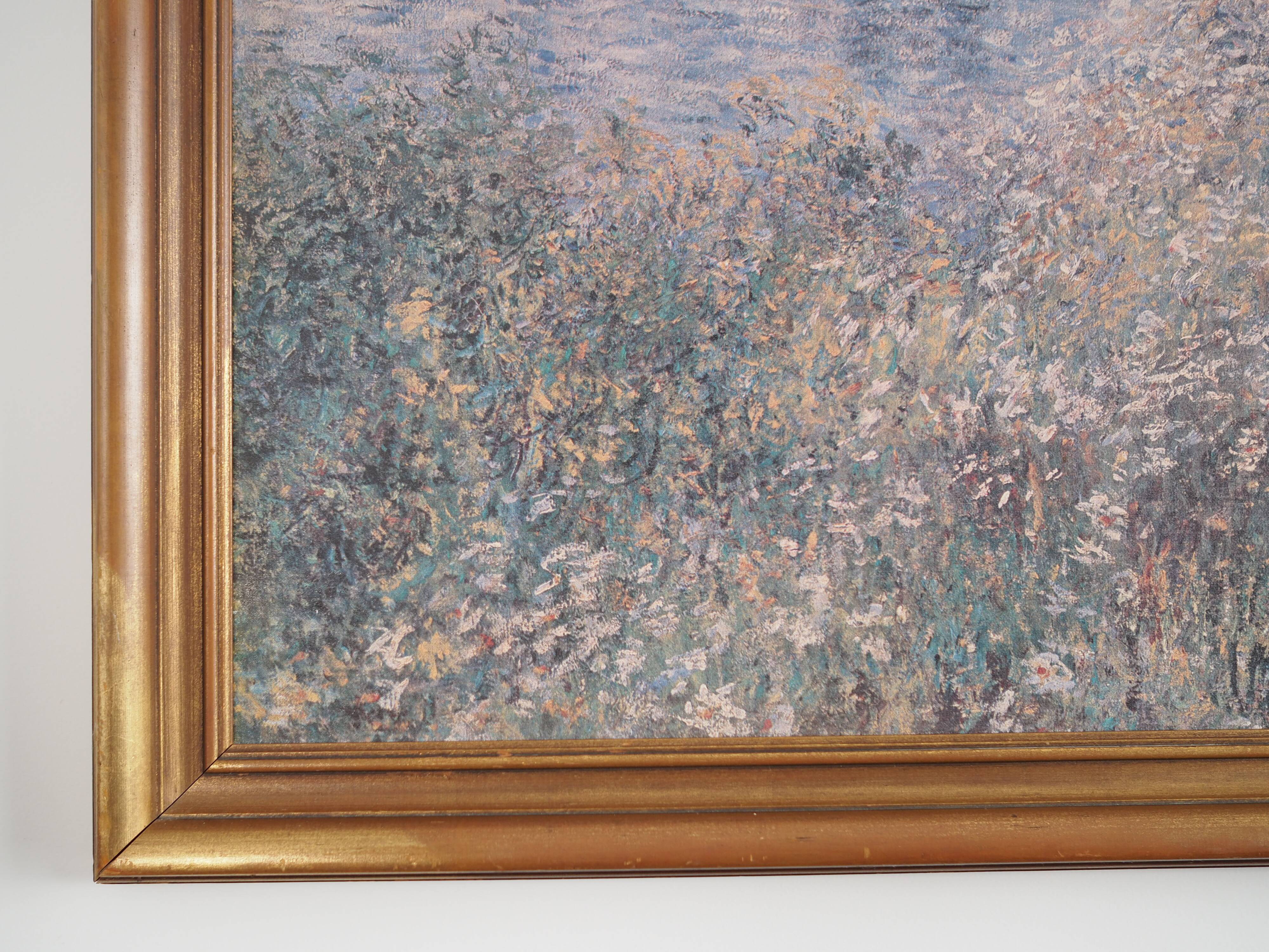 Painting “The Blue Meadow” reproduction