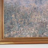 Tableau « La prairie bleue » reproduction