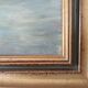 Old painting oil on canvas signed J.V.