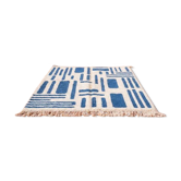 Tapis en laine pure fait main traditionnelle artisanale taille 150 x 250 cm