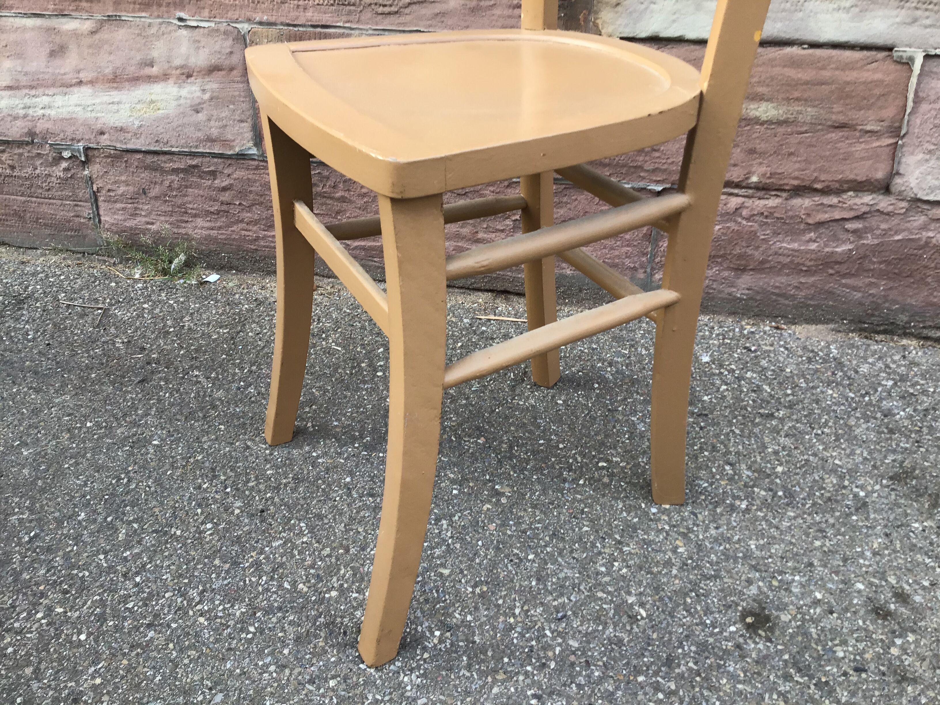 Set of 4 vintage bistro chairs