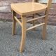 Lot de 4 chaises bistrot vintage
