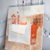 Oil on canvas painting