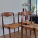 Set 3 chaises danoises