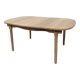 Vintage oak oval table