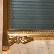 Vintage Victorian Gold Wall Mirror