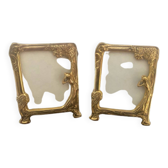 Brass photo frames