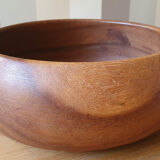 Wooden salad bowl