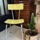 Vintage Yellow Formica Chair