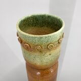 Artistic Mid-Century Ceramic Vase, Czechoslovakia