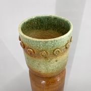 Artistic Mid-Century Ceramic Vase, Czechoslovakia