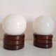 Pair of bedside lamps