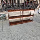 Large 20th century mahogany shelf