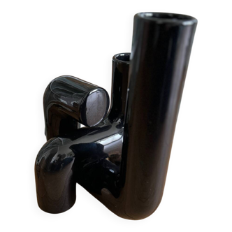 Iconic Pidou Habitat Lamp (Design Progetto Luce) - Black Ceramic