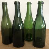 4 fillettes bordelaises bouteilles anciennes