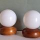 Pair of bedside lamps