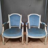 Pair of armchairs Louis XVI