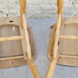 Pair of Baumann bistro chairs, Menuet model