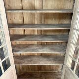 Antique oak display cabinet (renovated)