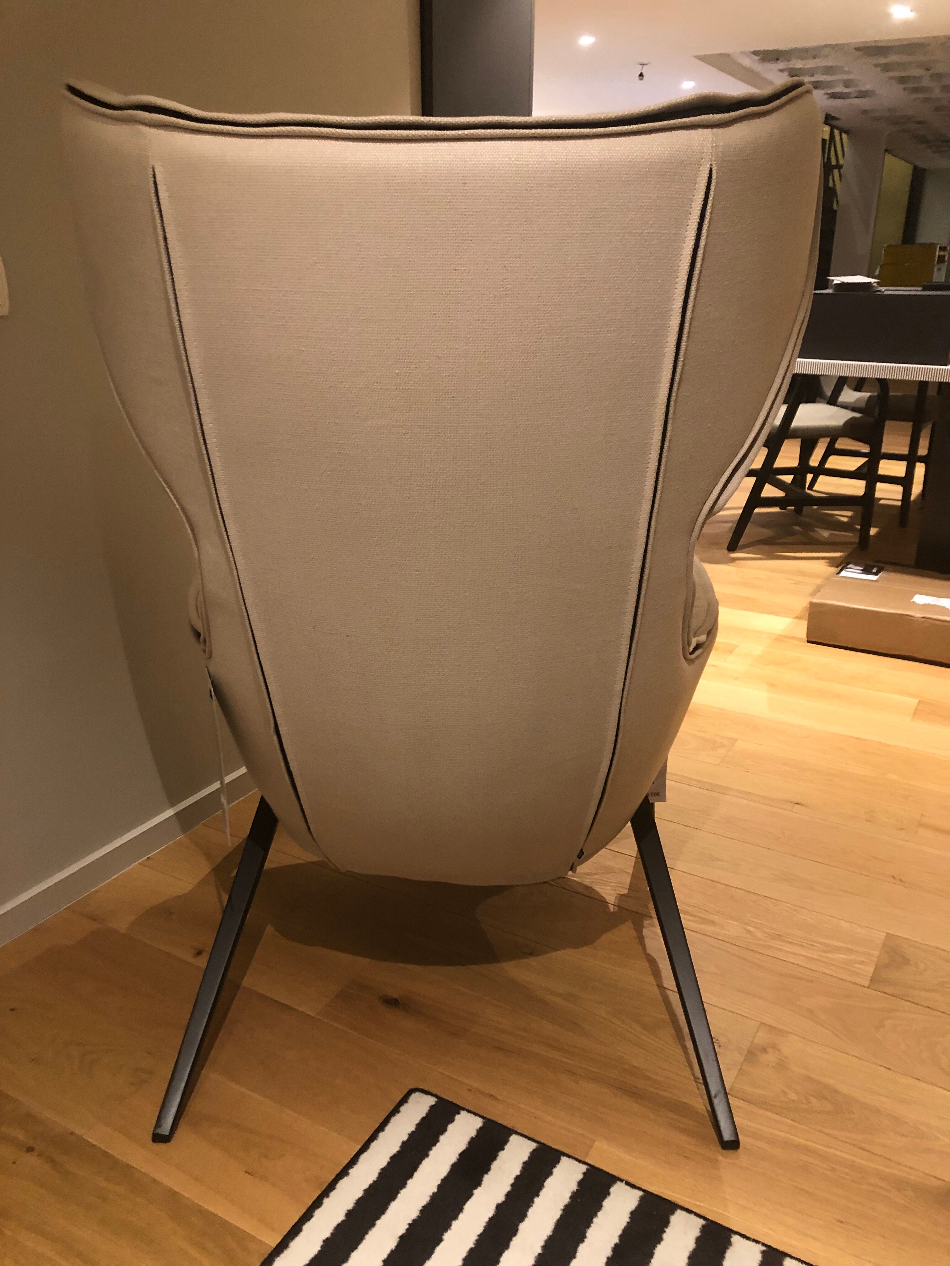 Armchair P22 by Patrick Norguet