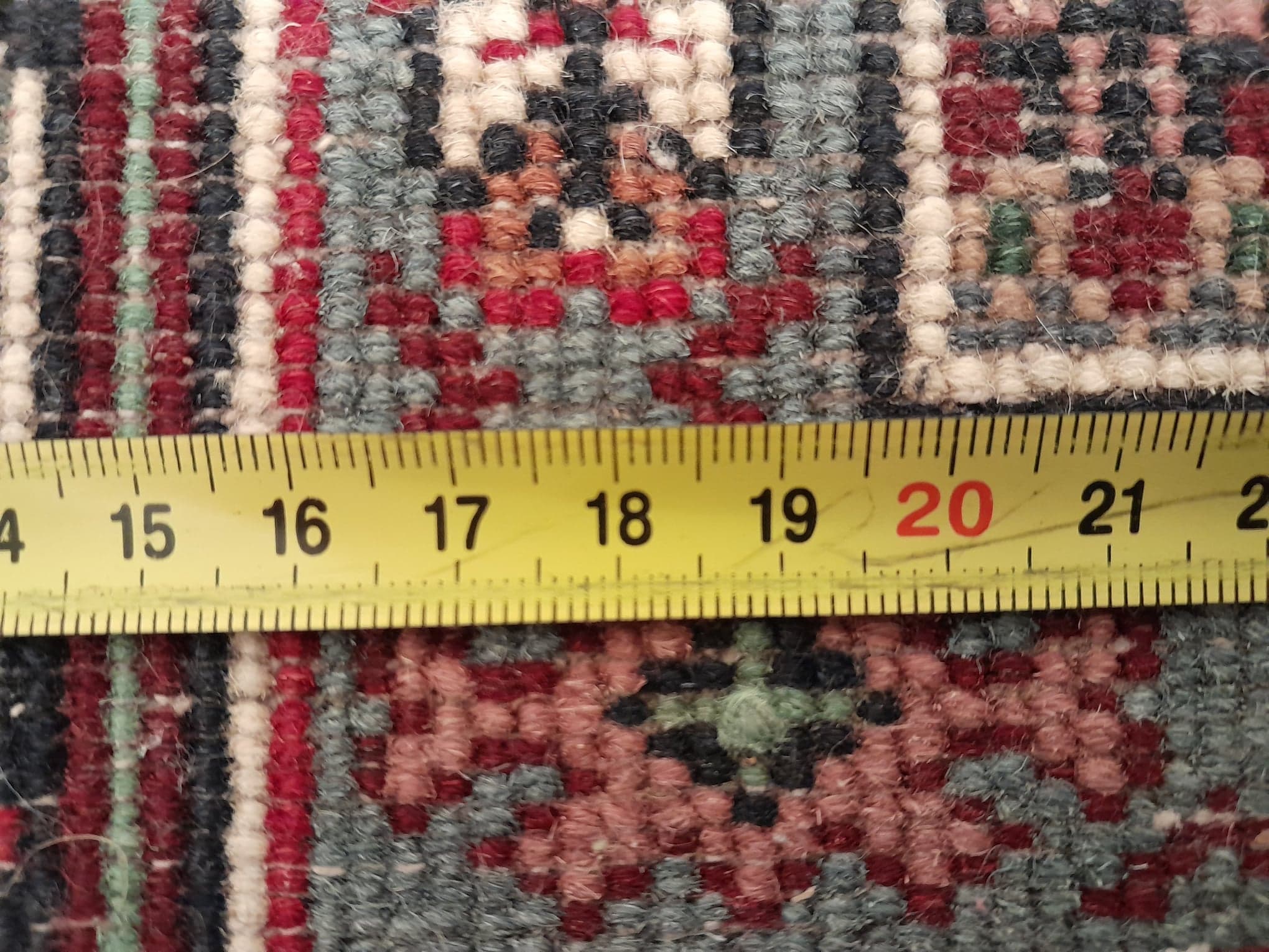Handmade Indo-Bidjar rug 195x124cm