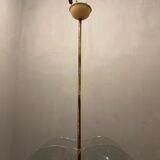 Suspension italienne en verre gravé par Pietro Chiesa