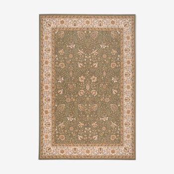 Green oriental carpet 200x300 cm wool
