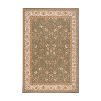 Green oriental carpet 200x300 cm wool