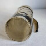 Pichet vintage en verre fumé