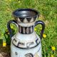 Large amphora vase guerin warriors 70 cm