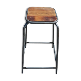 Bar stool - wood and metal workshop