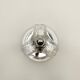 1 of 2 XL Wave Wall Lamps or Flush Lights by Koch and Lowy for Peill and Pu